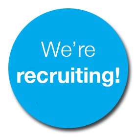 we are recruiting logo